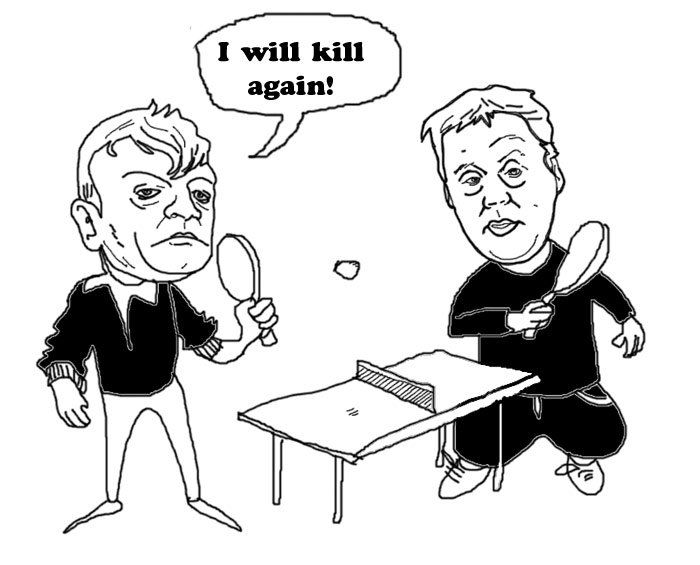 Mark E Smith and Harry Redknapp.