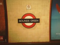 Bounds Green. Where I used to live