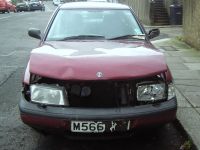 This car is abandoned.