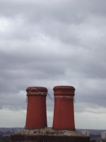 The Morecombe and Wise of chimneys. 