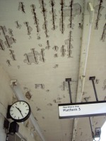 What a dirty ceiling. 