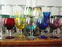 Small glasses for small drinks,