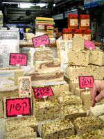 Halva. It's not soap. You eat it. Personally, I can't stand it. 