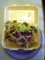 A generous kebab.