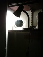 A lamp. I like the shape.