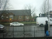 The view from my old window on a rainy day