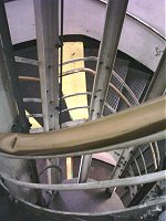 Down the stairs we go... to who knows where...