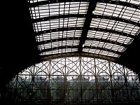 The roof of Paddington station.