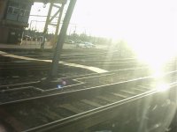 Shot taken from the window as train approached Willesden Junction