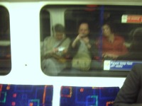 Me and other people, on the big train. 