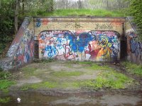 Down below Alexandra Palace