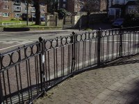 The railing. I resent it. 