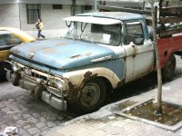 An old, sad truck