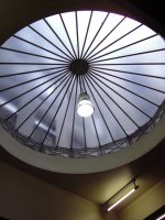 A window to God. Or another row of houses