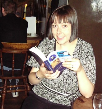 A girl named Ellie. She runs a book club. 