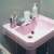 How often do we neglect sinks? They are wonderfully intimate. We wake in the middle of the night, shaky. We stumble to the bathroom and wet our faces...look in the mirror.